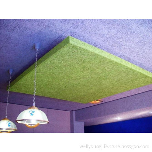 cheap acoustic foam color ceiling panel